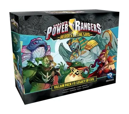 Power Rangers Heroes of the Grid: Villain Pack 3 Legacy of Evil - EN