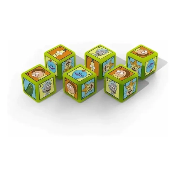 Rick and Morty Dice Set