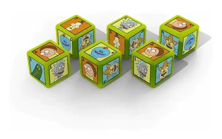 Rick and Morty Dice Set