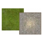 Battle Mat Board - Grassland & Dungeon