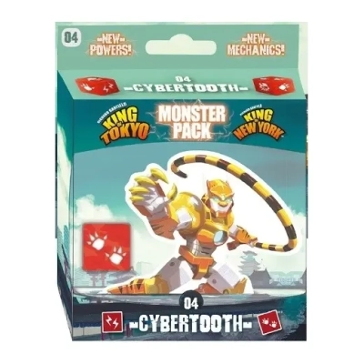 King of Tokyo & King of New York Monster Pack - Cyber tooth - Expansion - EN