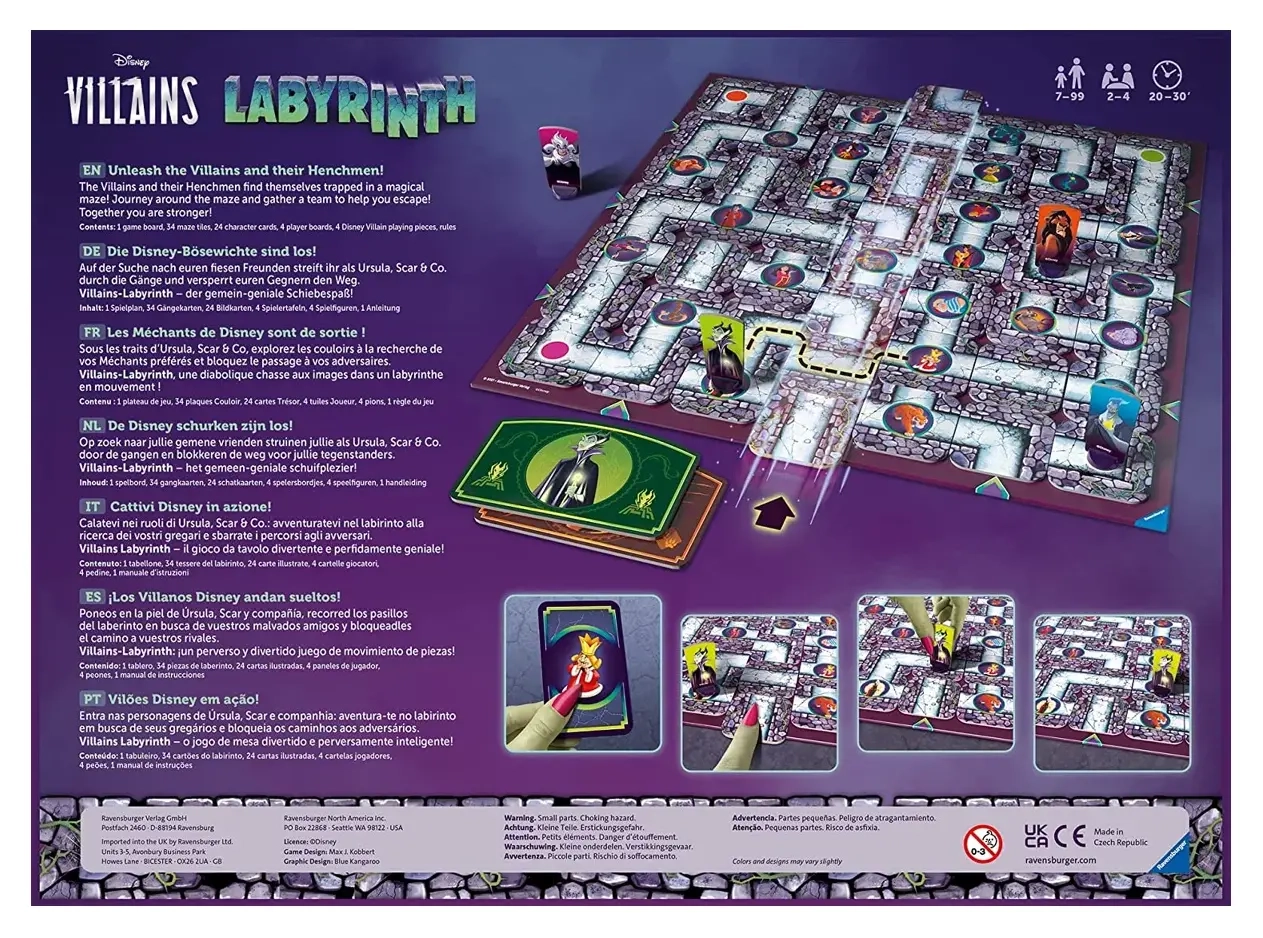 Das verrückte Labyrinth - Disney Villains