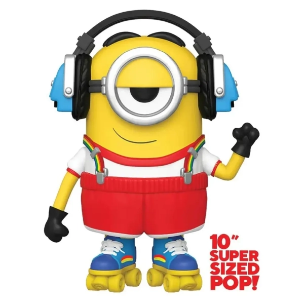 Funko POP! Minions 2 - 10 Roller Skating Stuart Vinyl Figure 25cm"