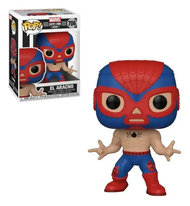 Funko POP! POP Marvel: Lucha Libre - Spider-Man Vinyl Figure 10cm