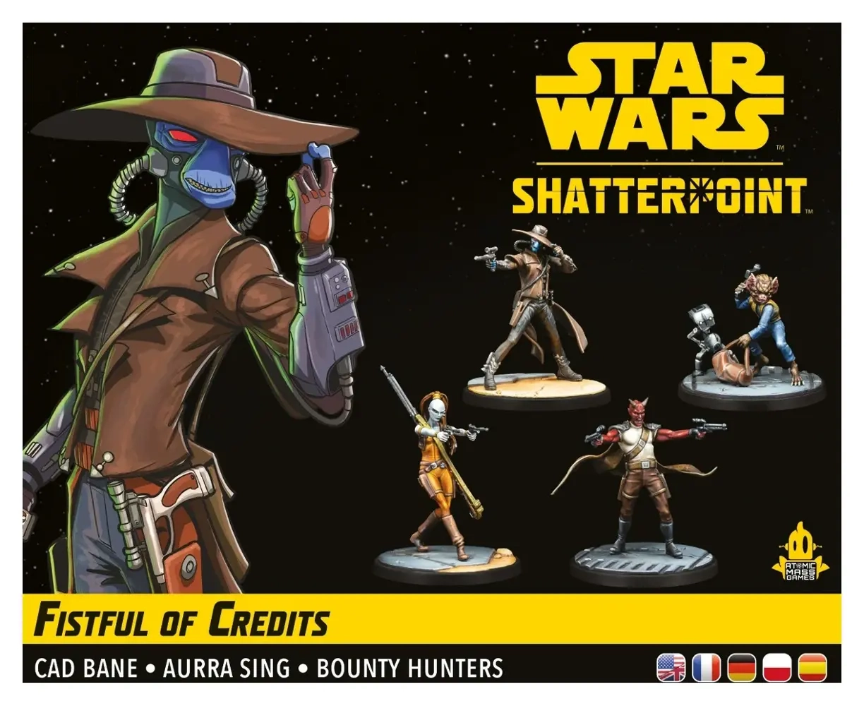 Star Wars: Shatterpoint - Fistful of Credits - Cad Bane Squad Pack