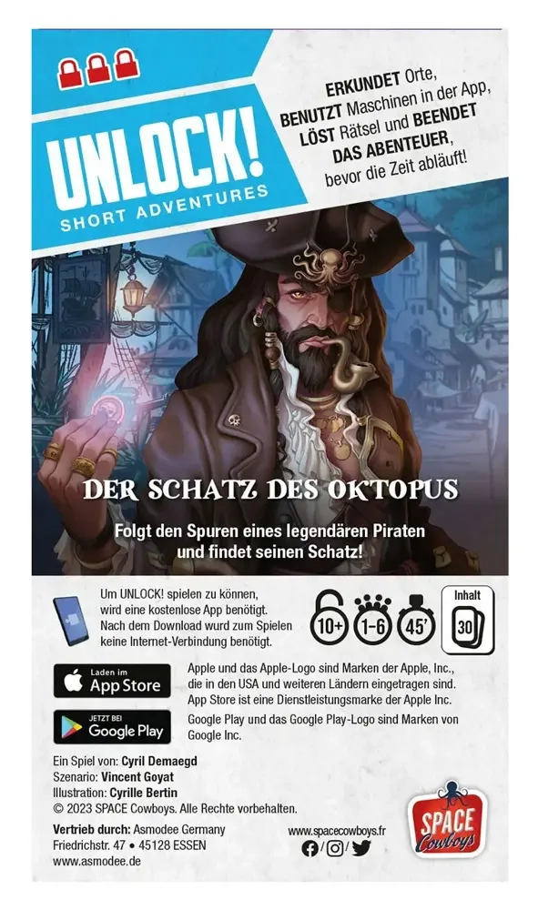 Unlock! Short Adventures - Der Schatz des Oktopus