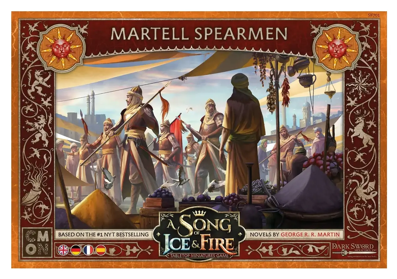 A Song of Ice & Fire – Martell Spearmen (Speerträger von Haus Martell)