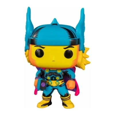 Funko POP! Marvel Black Light Thor Vinyl Figure 10cm Target Exclusive