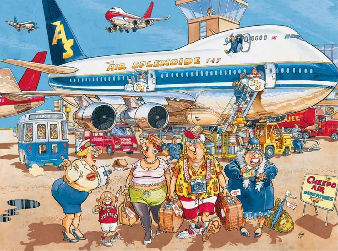 Schöne Ferien! - Wasgij Retro Original Nr. 2