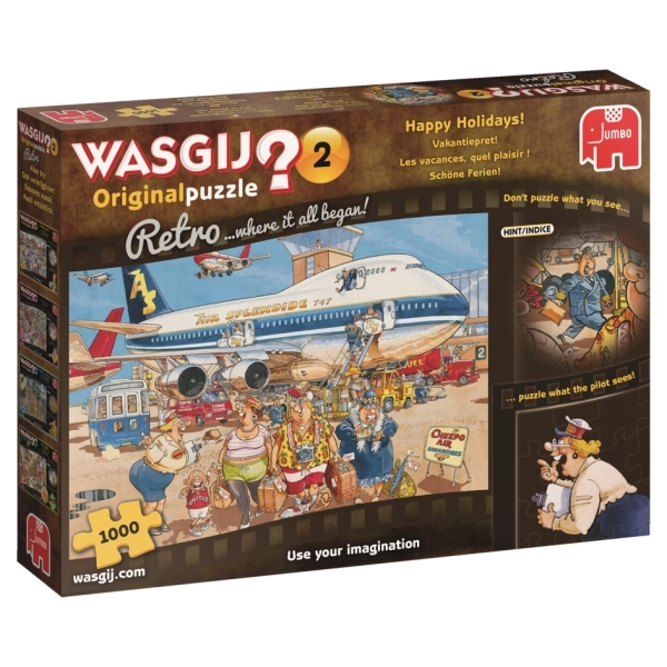Schöne Ferien! - Wasgij Retro Original Nr. 2