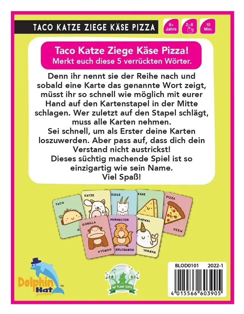 Taco Katze Ziege Käse Pizza!