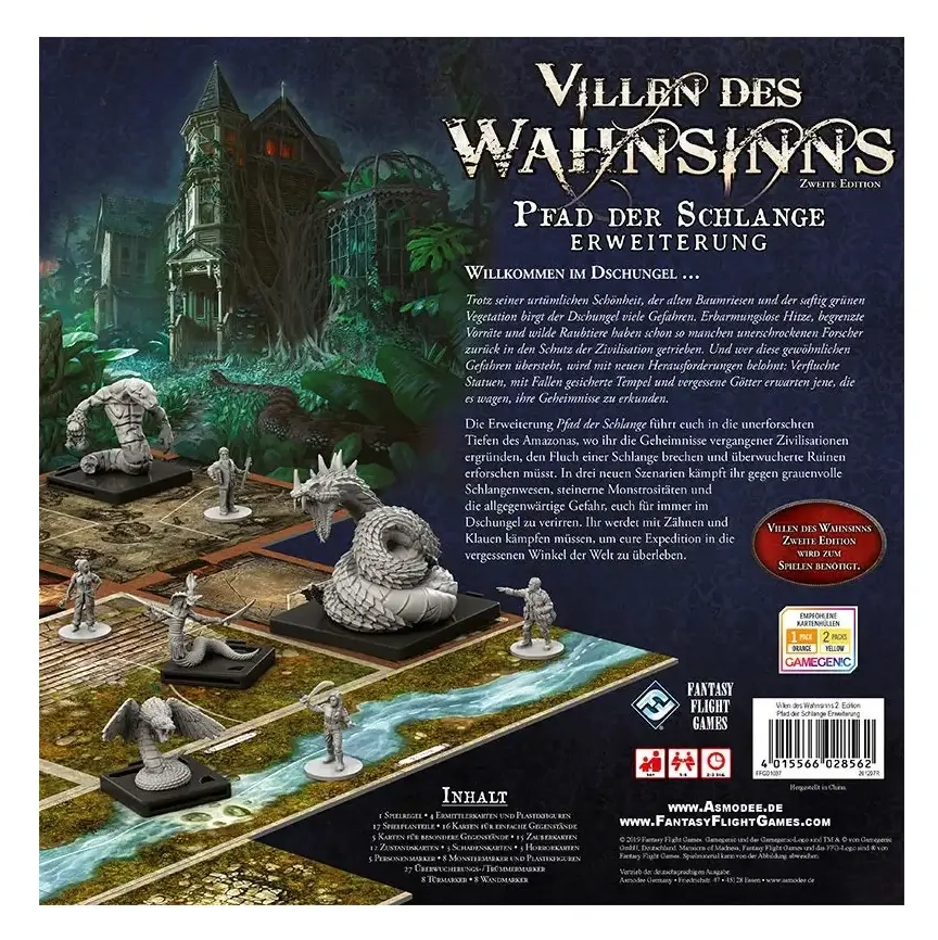 Villen des Wahnsinns 2. Edition - Pfad der Schlange - Erweiterung