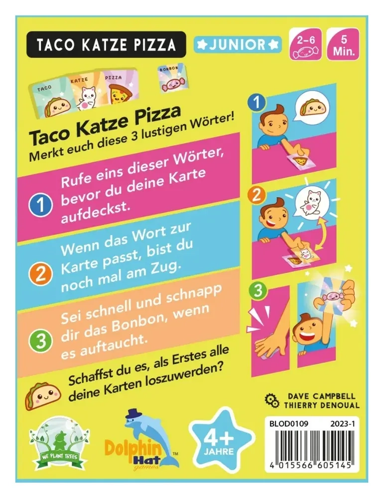 Taco Katze Pizza Junior