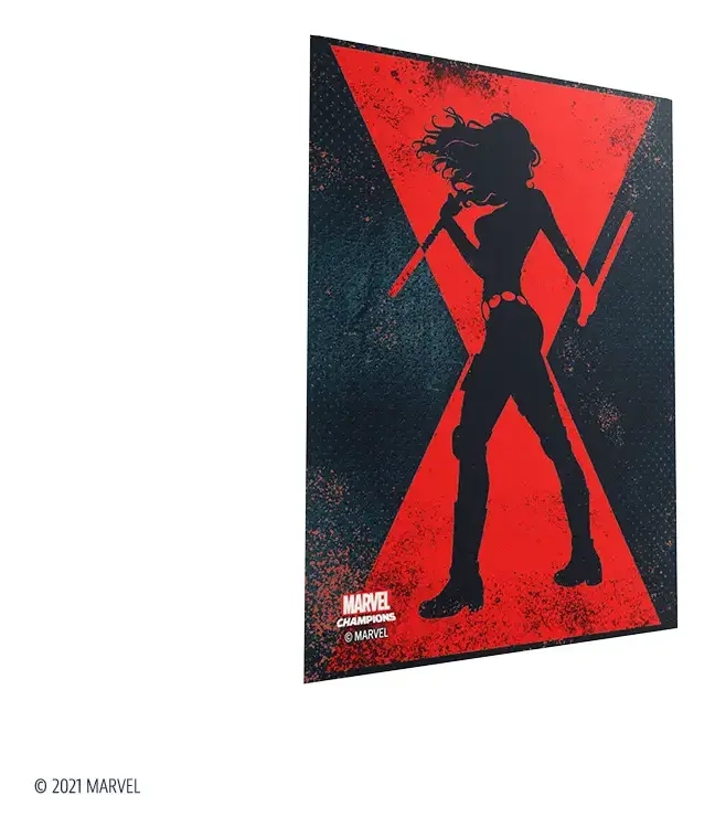 Gamegenic - Marvel Champions Art Sleeves - Black Widow (50 Sleeves)