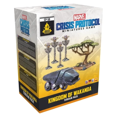 Marvel Crisis Protocol: Kingdom of Wakanda Terrain Pack (Geländeset Königreich Wakanda)