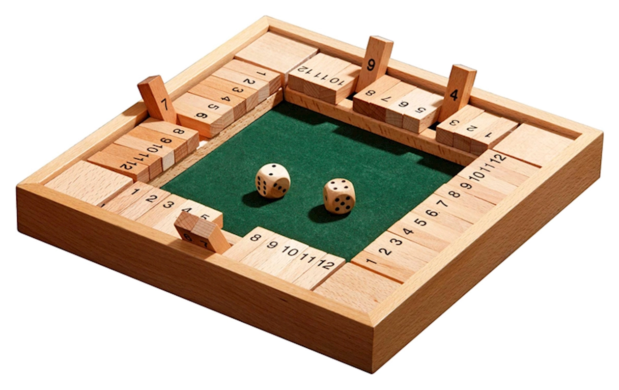 Shut the Box 4er Variante