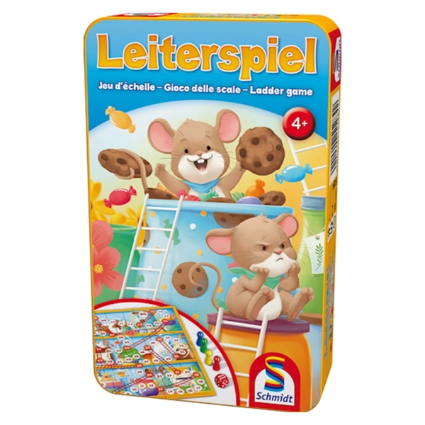 Leiterspiel (Metalldose)