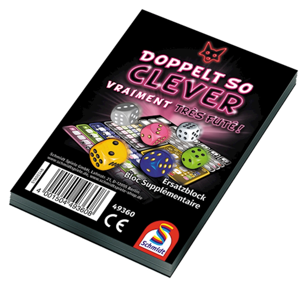 Doppelt so clever - Ersatzblock