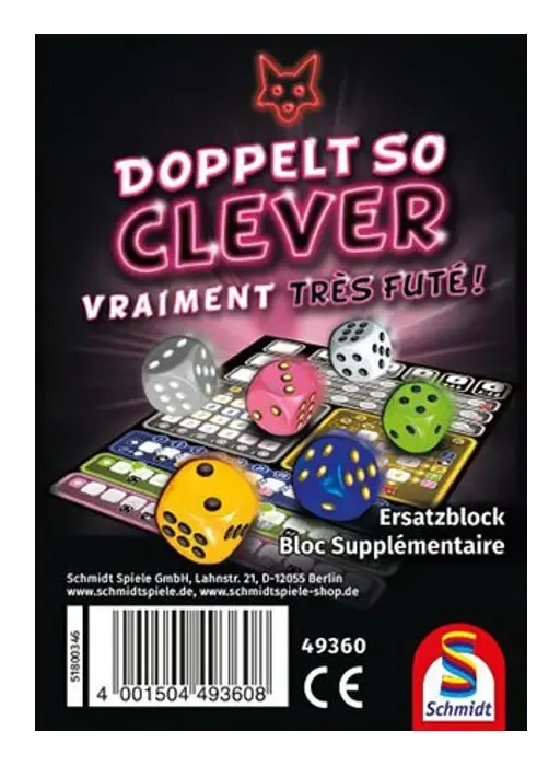 Doppelt so clever - Ersatzblock