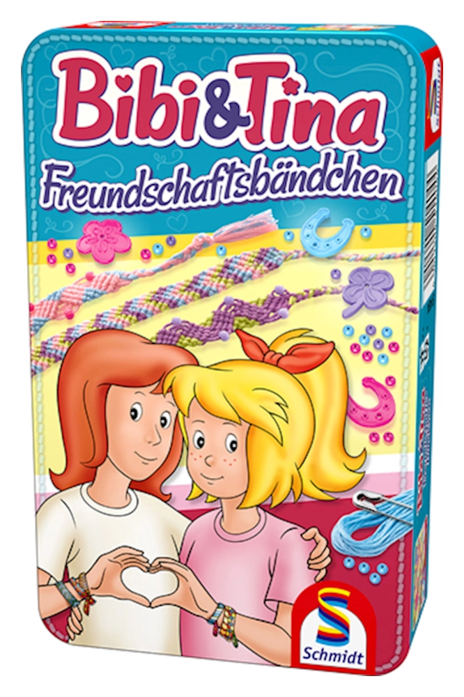 Bibi & Tina, Freundschaftsbändchen (Metalldose)