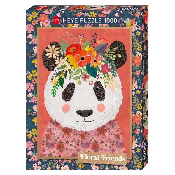 Cuddly Panda - Floral Friends