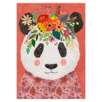 Cuddly Panda - Floral Friends
