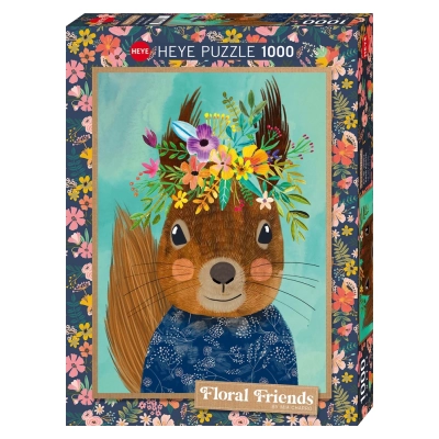 Sweet Squirrel - Floral Friends