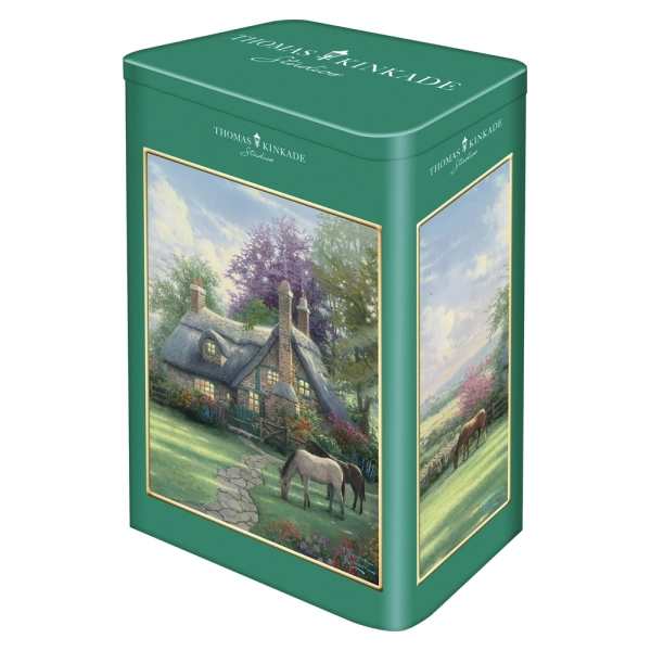 Kinkade - Ein perfekter Sommermorgen in schöner Metalldose Kinkade - Ein perfekter Sommermorgen in schöner Metalldose