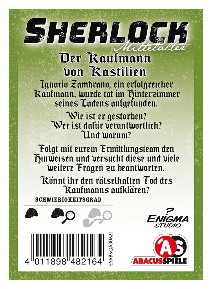 Sherlock Mittelalter – Der Kaufmann von Kastilien