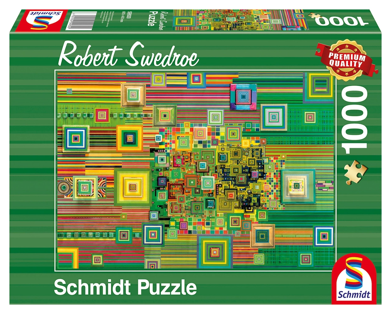 Grüner Flashdrive