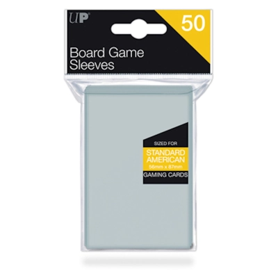 UP - Board Game Sleeves - American Standard 56x87mm (50 Sleeves)
