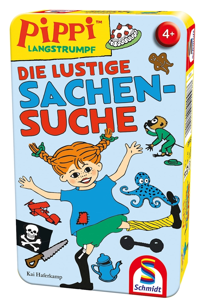 Pippi Langstrumpf, Die lustige Sachensuche (Metalldose)