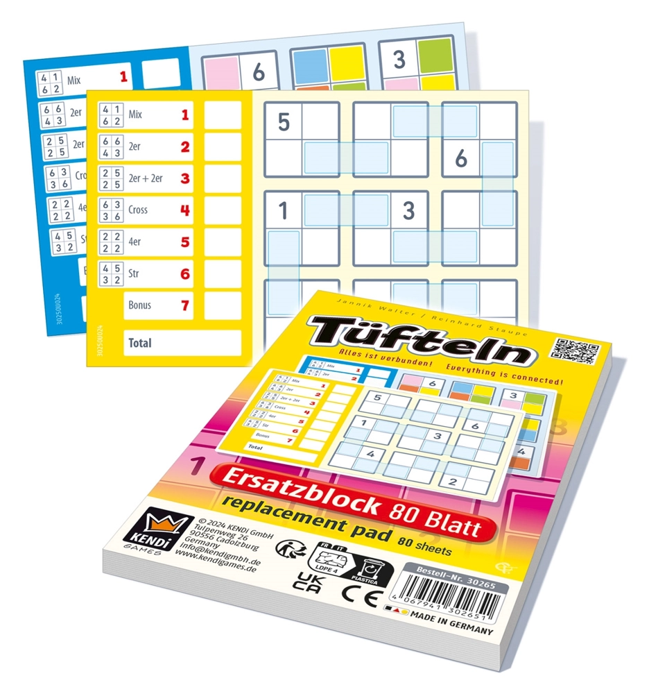 Tüfteln - Ersatzblock