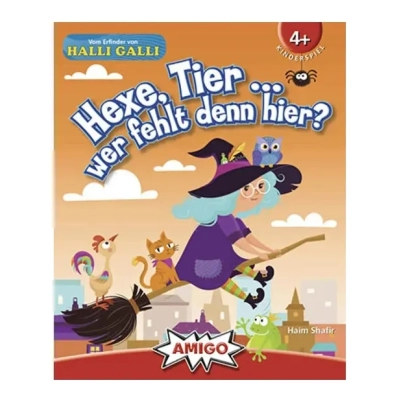 Hexe, Tier ... wer fehlt denn hier?