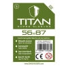 Shield Titan - 100 Sleeves (56 x 87mm)
