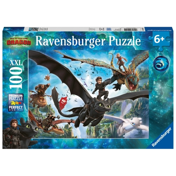 Teile verborgene Puzzle - Die XXL 100 Welt - Ravensburger