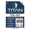 Shield Titan - 100 Sleeves (59 x 92mm)