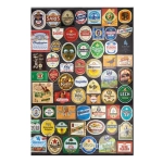 Beer labels collage